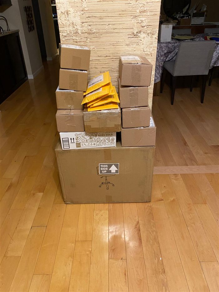 Orders ready to ship
