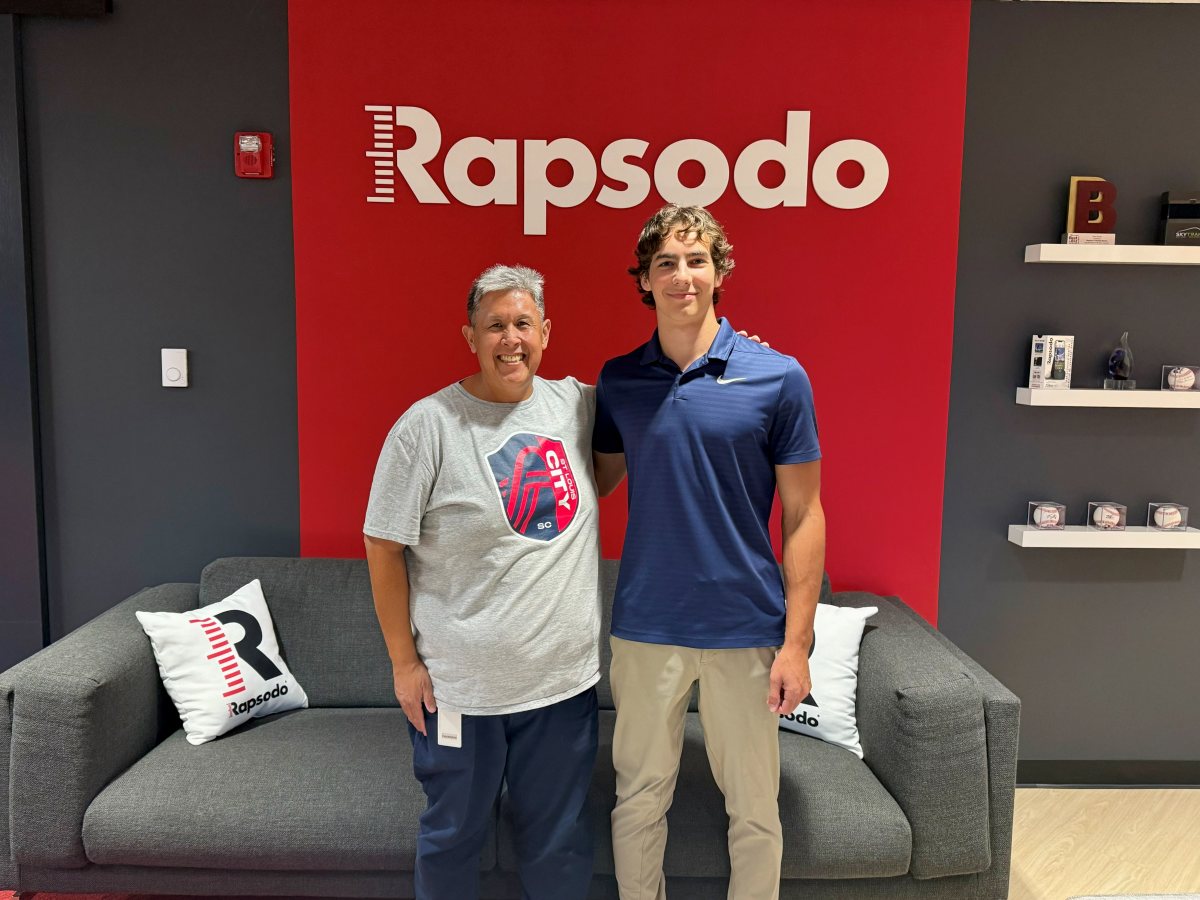 At the Rapsodo office in St. Louis